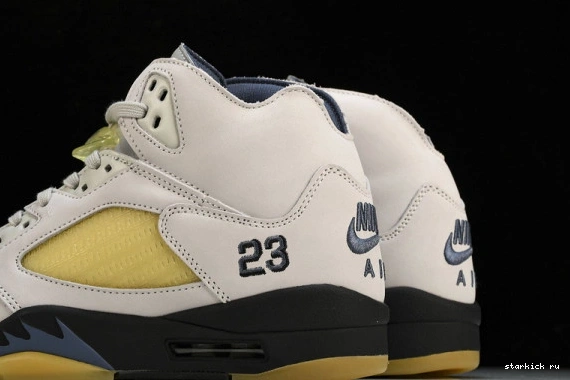 FZ5758-004 Maniére  Ma Diffused Retro 5 A FZ5758-004 Blue  Jordan 0819